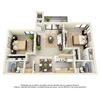 Village Park Apartments in Encinitas, CA has spacious 1 & 2 bedroom floorplans offering natural bright light,